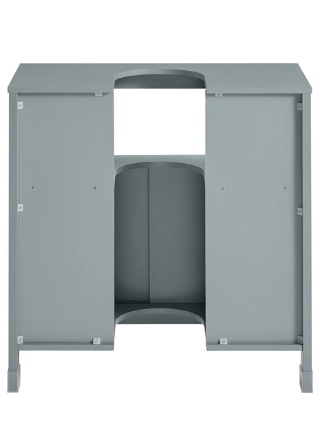 SoBuy FRG128-II lavabo sotto armadio mobili da bagno armadio da bagno con cuscino per i piedi Vanity sotto l'armadio