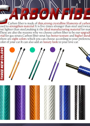 Ammortizzatore portellone posteriore 2 pezzi per Pechino X3 5 porte hatchback 2019-presente portellone con molla bagagliaio ammortizzatori a gas caricati a gas