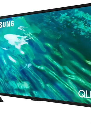 Samsung TV QE32Q50AEUXZT QLED Full HD, Smart TV 32 "Quantum HDR, 100% Color Volume, OTS Lite, Slim Design, Integrated with Bixby and Alexa Compatible with Google Assistant, black 2023 [Energy Efficiency Class F] - Riparo82