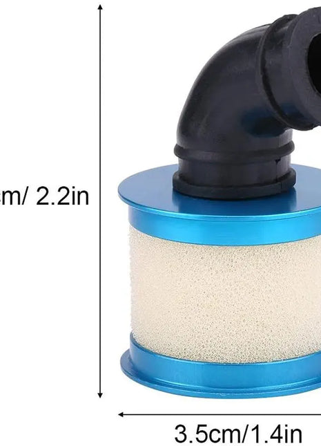 A84F-04014 Upgrade Parts Alum Capped Air Filter Cover For 94102 94106 94108 HSP RC 1/10 Nitro 4WD Car - Riparo82