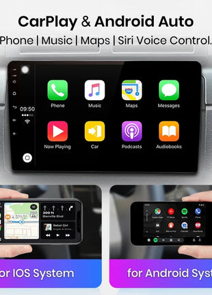 AWESAFE Carplay android Auto Radio for VW Golf 4 Passat POLO Transport T5 Multivan Seat Jetta Car Intelligent Systems Autoradio - Riparo82