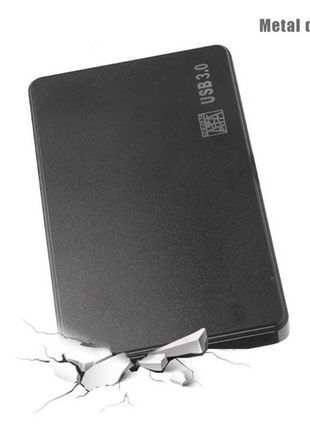 AB51 2pcs 2.5In SATA to USB 3.0 Solid State Enclosure Mobile Hard Disk Cassette with USB3.0/2.0 Cable for HDD SSD External - Riparo82