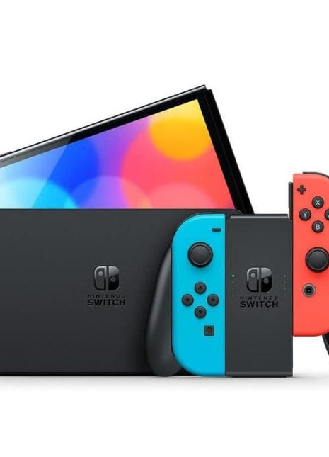 Nintendo Switch Oled Neon Console Red/Blue Edition Nuova Ita 2 Anni Di Garanzia