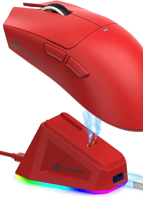 ATTACK SHARK X11 Lightweight Three-mode Wireless Gaming Mouse with RGB Charging Dock Optical Sensor PAW3311 22K DPI  PC/Mac - Riparo82