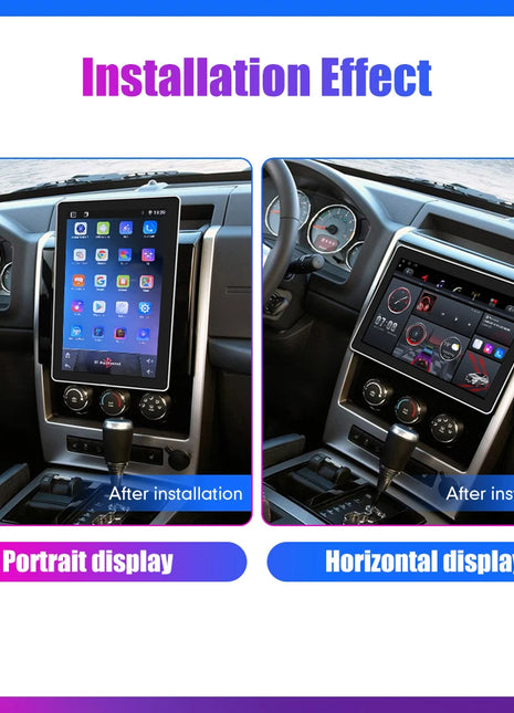 11.5 Inch Rotatable Vertical Screen Car Radio 2Din Android Multimedia DVD Player GPS Navigation Autoradio Carplay Android Auto - Riparo82