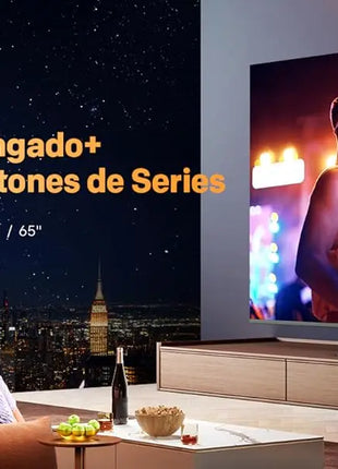 Metz Mqf7500Z Tv Qled Pro Google Tv |   120Hz Hsr, Memc, Eyecare 5.0, Hdr10+, Dolby Vision, Dolby Atmos, Voice Control - Riparo82