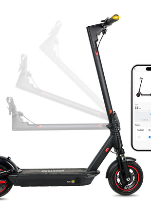 EU Warehouse Two-wheel Brushless Electric Scooter with Full Suspension Waterproof 500W 48V 15.6AH Battery for Adults - riparo82