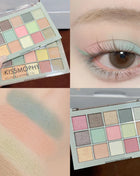 Vibrant 15-Color Eyeshadow Palette – Matte & Glitter, High-Pigment, Long-Wear, Waterproof, Smudge-Proof, Bright & Bold Shades - Riparo82