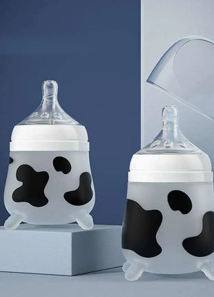 Silicone Baby Feeding Bottle for Newborns, Anti-Choking - riparo82