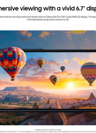 Samsung Galaxy A16 4G Smartphone Android 4GB 128GB MTK 6.7 "90Hz Display Super AMOLED Fotocamera 50MP Batteria 5000 mAh NFC - riparo82