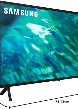 Samsung TV QE32Q50AEUXZT QLED Full HD, Smart TV 32 "Quantum HDR, 100% Color Volume, OTS Lite, Slim Design, Integrated with Bixby and Alexa Compatible with Google Assistant, black 2023 [Energy Efficiency Class F] - Riparo82