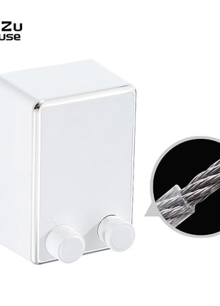 Anti-rust stainless steel cable close-up