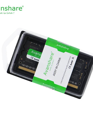 Avanshare Ram Memory DDR3 DDR4 DDR5 Sodimm 4GB 8GB 16GB 32GB 1333 1600 2400 2666 3200 5600MHz PC5 PC4 PC3L PC3 Laptop Computer - Riparo82
