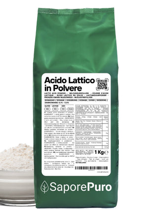 Acido Lattico in Polvere