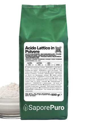 Acido Lattico in Polvere
