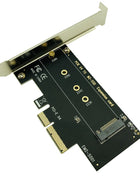 BTBcoin NVME SSD M2 PCIE Adapter PCIE to M2 Adapter M.2 NVME SSD to PCI Express X4 Card Riser Adapter M Key for 2230-2280 M2 SSD - Riparo82