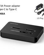 Blueendless M.2 NVMe/M2 sata Duplicator Dual-Bay Offline Clone USB C to NVME Docking Station One-Key Offline Clone ssd dock - Riparo82