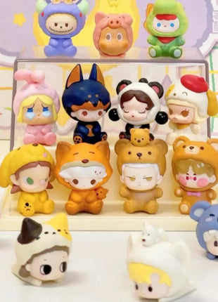 Bubble Cute Pajama Dress Up Series Blind Box Design Doll Bag Full End Handmade Trendy Ornament - Riparo82