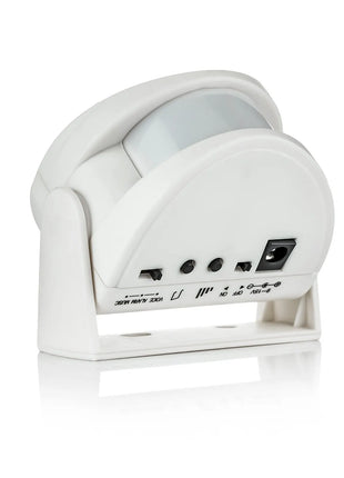 Compact doorbell system with chime and LED indicator