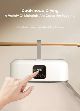Compact dryer used in hotel room