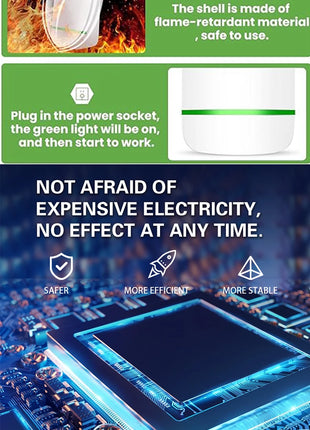 Device shown in living room setup for energy optimization