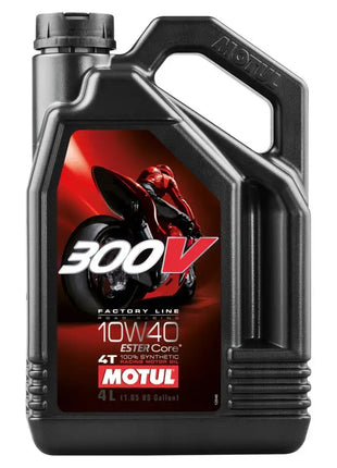 MOTUL 300V FL ROAD RACING 10W40 Olio motore da competizione 100% sintetico