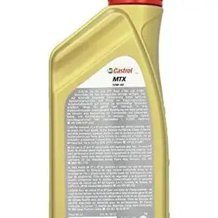 Olio motore Castrol MTX 10W40 (1 litro) - Protezione superiore del motore