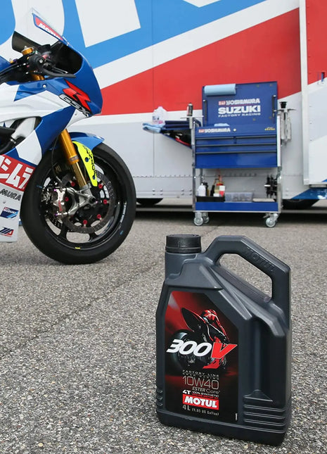 MOTUL 300V FL ROAD RACING 10W40 Olio motore da competizione 100% sintetico