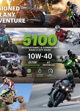 Olio Motul 5100 4T 10W40 4 Litri Tecnosi