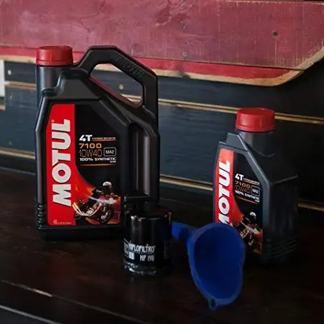 Motul Moto 7100 10W40 4T 1L Olio - Protezione superiore