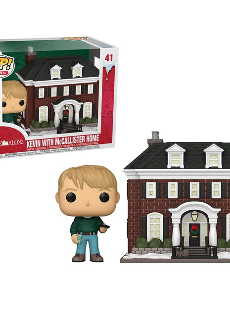 Funko Pop Town Home Alone Kevin McCallister con la casa