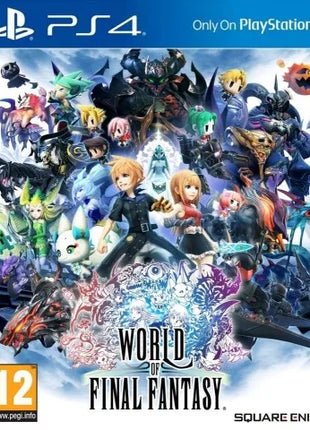 World of Final Fantasy Game per Sony PlayStation 4, PS4, console PS4