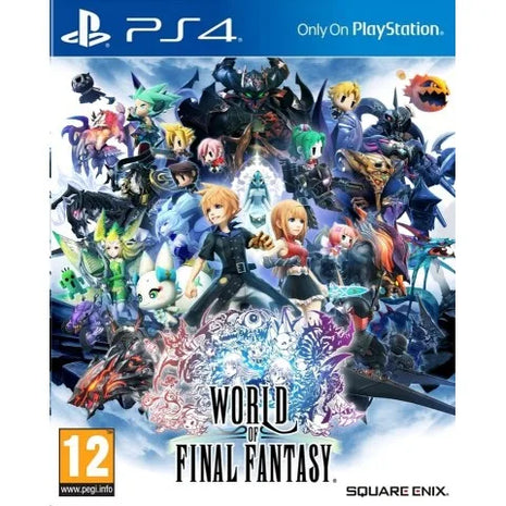 World of Final Fantasy Game per Sony PlayStation 4, PS4, console PS4