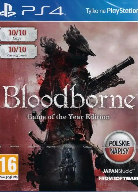 Gioco dell'anno Bloodborne (Goty) PS4 PL