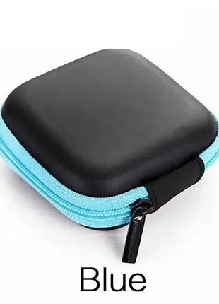 Earphone Holder Case Storage Carrying Hard Bag Box Case for Earphone for Wireless Earbuds Bluetooth Headset Cable Organizer - Riparo82