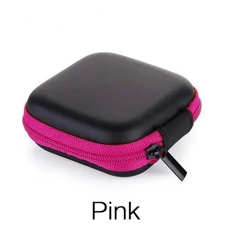 Earphone Holder Case Storage Carrying Hard Bag Box Case for Earphone for Wireless Earbuds Bluetooth Headset Cable Organizer - Riparo82