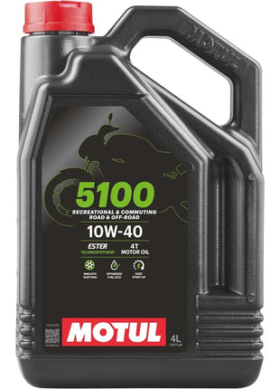 Olio Motul 5100 4T 10W40 4 Litri Tecnosi