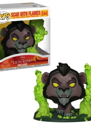Funko Pop Deluxe Leone King Scaricatrice in fiamme 514