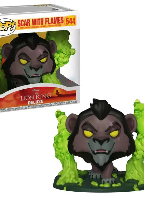 Funko Pop Deluxe Leone King Scaricatrice in fiamme 514