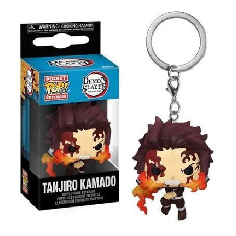 Funko Pop ! Keychain Animation - Demon Slayer (Tanjiro Kamado (Dancing)) Portachiavi