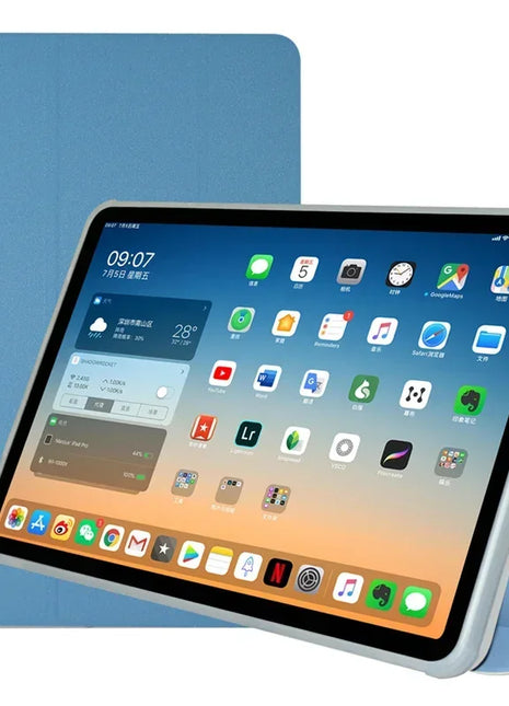 For Funda Para Blackview Mega 2 Blackview oscal pad 100 Case 12" Tablet PC Folding Stand Cover with TPU Soft Back Coque - Riparo82