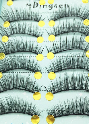 10/2 Pairs Mink Eyelashes Natural 3D Lashes Faux Cils Makeup Dramatic False Eyelashes Wholesale Eyelash Extension Makeup Tools - Riparo82