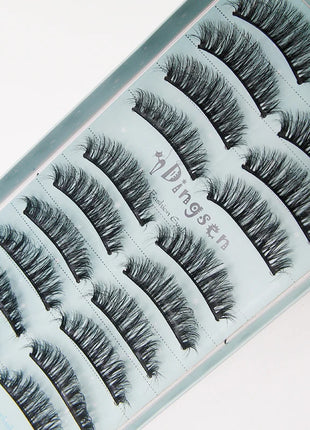 10/2 Pairs Mink Eyelashes Natural 3D Lashes Faux Cils Makeup Dramatic False Eyelashes Wholesale Eyelash Extension Makeup Tools