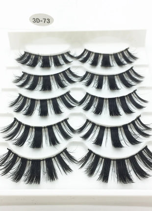 10/2 Pairs Mink Eyelashes Natural 3D Lashes Faux Cils Makeup Dramatic False Eyelashes Wholesale Eyelash Extension Makeup Tools - Riparo82