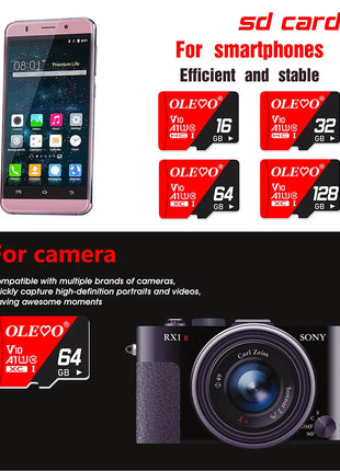 Scheda Ultra Memory 128GB 32GB 64GB 256GB 16G 400GB Micro V10 Scheda SD 32 64 128 GB Micro TF Flash Card per il telefono