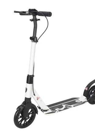 Kick Scooter for Kids Mini E Scooter Foldable Aluminum Frame Seat Included Two PU Wheels for Outdoor Use Child Toy - riparo82