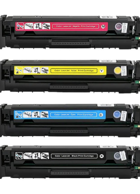 Compatible color toner cartridge For hp CF530A CF531A CF532A CF533A 205A for hp LaserJet Pro 154 M154nw M180nw M180n printer - Riparo82