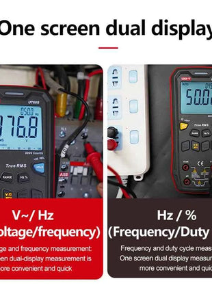 UNI-T UT60S UT60BT True RMS Digital Smart Multimeter 1000V AC DC Voltage Tester Ammeter Electrical Multi Meter
