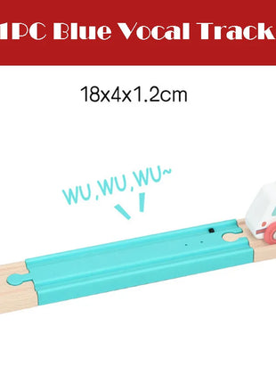 Nuova binario ferroviario in legno Tutti i tipi Biforcazione binario forcella Accessori per binari in legno di faggio adatti per binari in legno Thomos Giocattolo Regalo per bambini