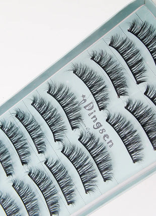 10/2 Pairs Mink Eyelashes Natural 3D Lashes Faux Cils Makeup Dramatic False Eyelashes Wholesale Eyelash Extension Makeup Tools